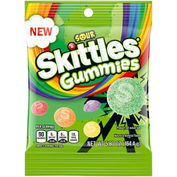 Skittles Gummies Sour 164.4g