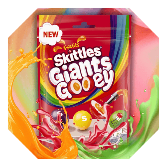 Fruits Skittles Giants Gooey 100g