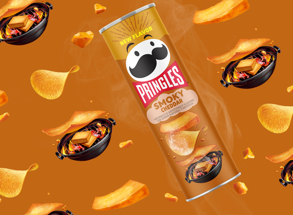 Pringles Smoky Cheddar 158g
