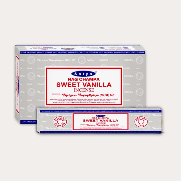 Satya Incense Sweet Vanilla