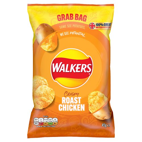 Walkers Grab Bag Roast Chicken 45g