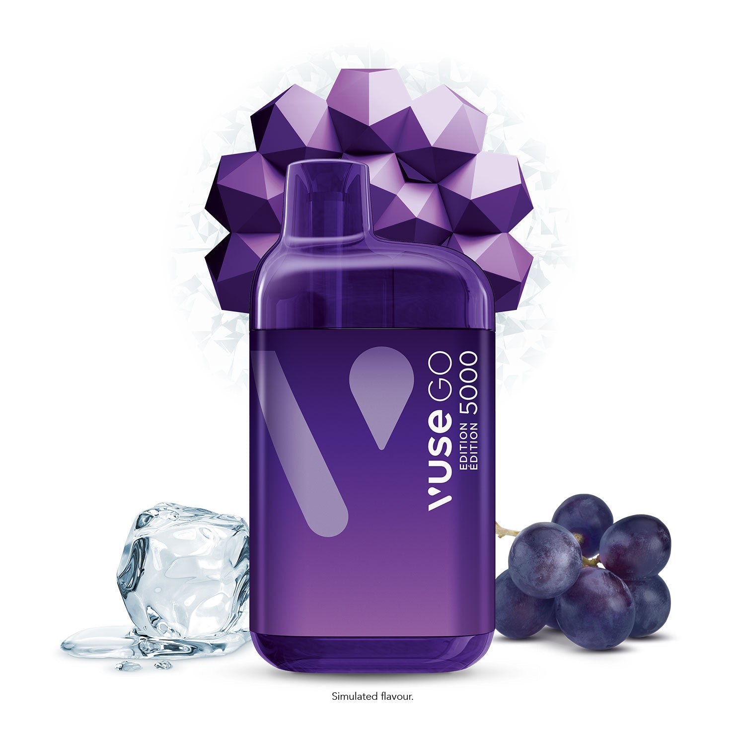 vuse go grape Edition 5000 Nic Strength:3% Mods: Over 80W Mods Can Geek Bars Explode