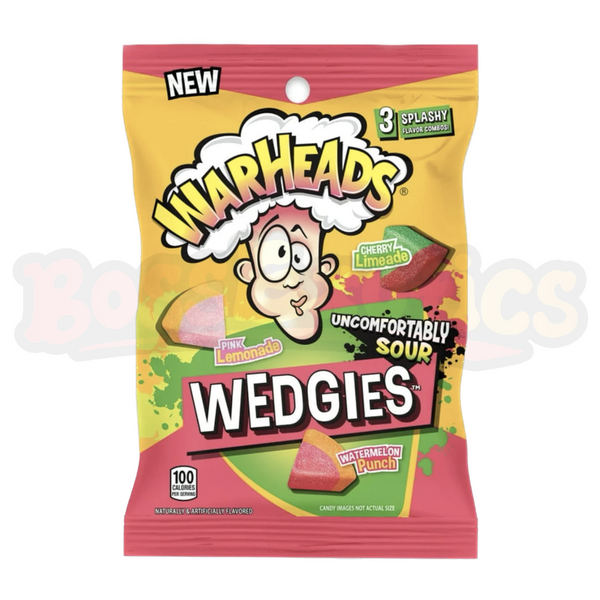 Warheads Uncomfortable Sour Wedgies 127g