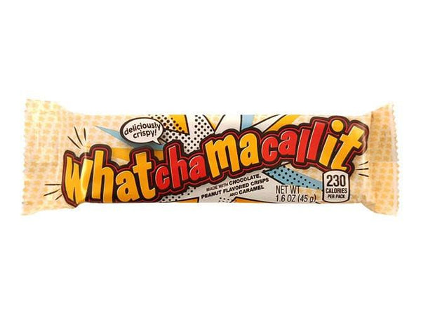 Whatchamacallit Chocolate,Peanut Flavour Crisps & Caramel 73g