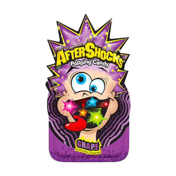 AFTERSHOCKS Grape Popping Candy 9.3g