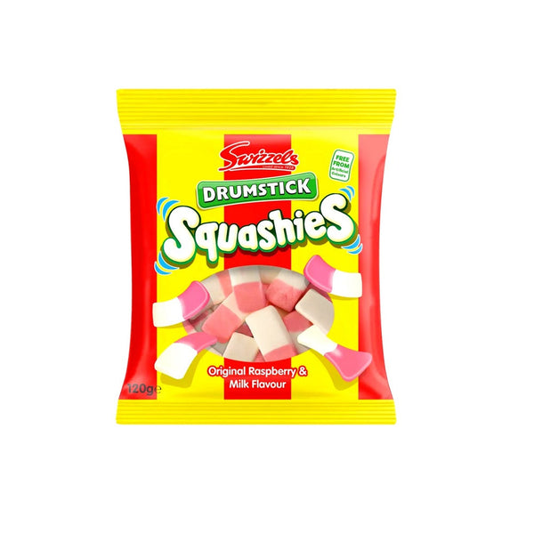 Squashies Original Raspberry & Milk Flavour 45g