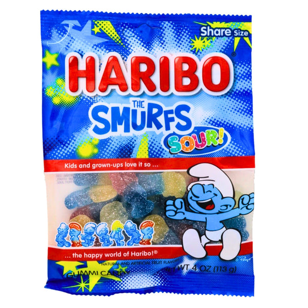 Haribo The New Smurfs Sour