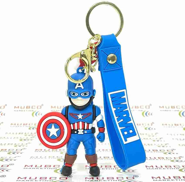 Marvel Captian America Keychain With Strap