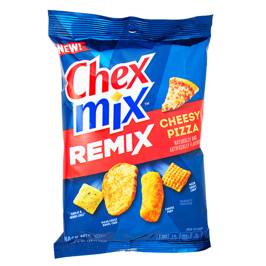 Chex Mix Remix Chessy Pizza
