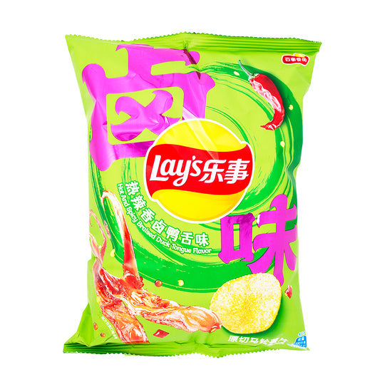 Lays Hot and Spicy Braised Duck Flavor 70g