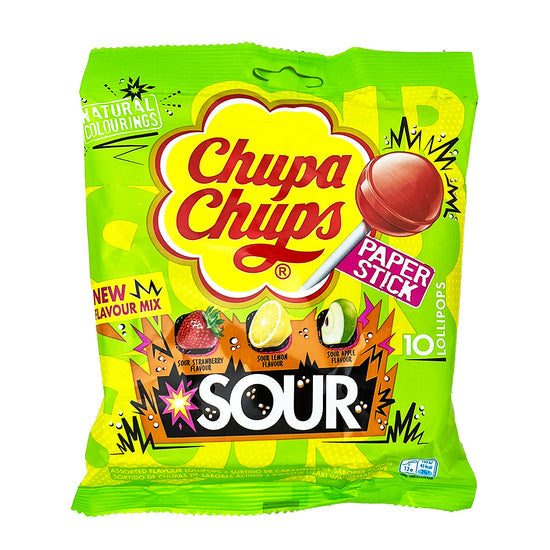 Chupa Chups Sour Lollipops