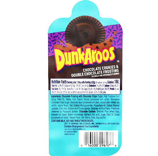 Dunkaroos Chocolate Cookies & Double  Chocolate Frosting 42g