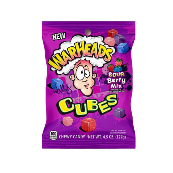 Warheads Sour Berry Mix Cubes (127g)