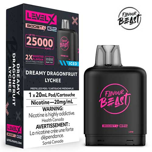 Flavour Beast  Level X Dreamy Dragonfruit Lychee 25000