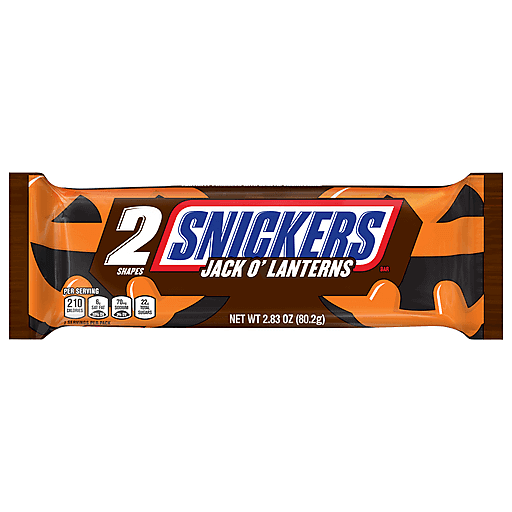 Snickers Jack O' Lanterns 80.2g