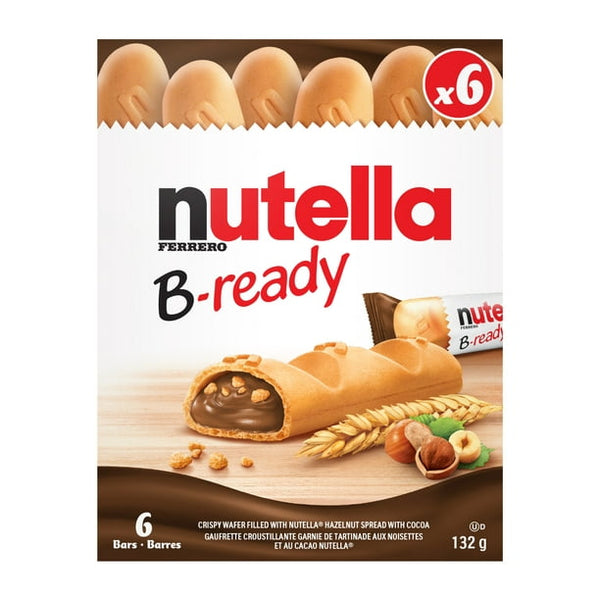 Nutella B-Ready 6pk 132g