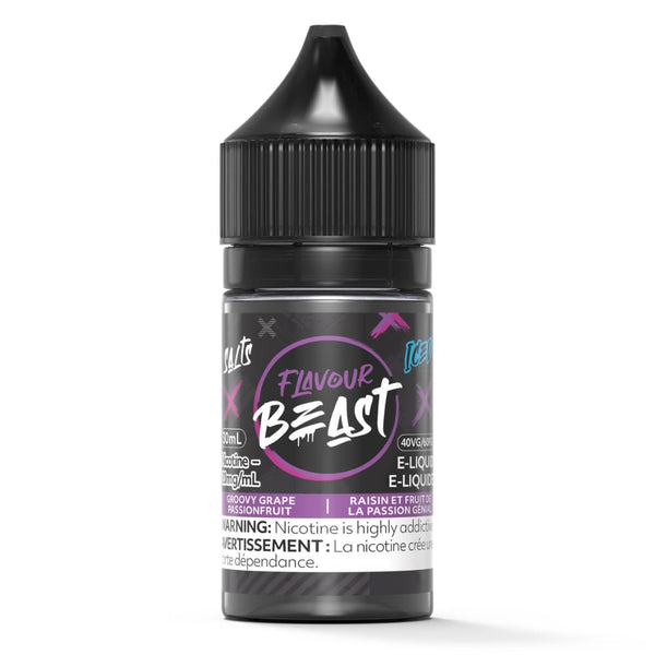 Flavour Beast Salts Iced 10mg goovy grape passionfruit 30ml
