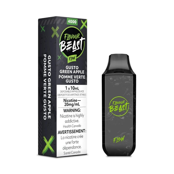 Flavour Beast Gusto Green Apple 4000