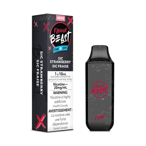 Flavour Beast Sic Starwberry Iced 4000