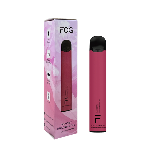 Fog formulas Raspberry Dragonfruit Ice 1600 Puffs