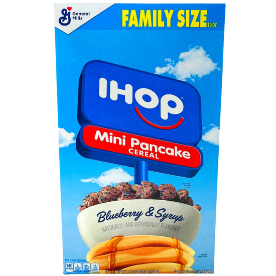 General Mills IHOP mini pancake cereal