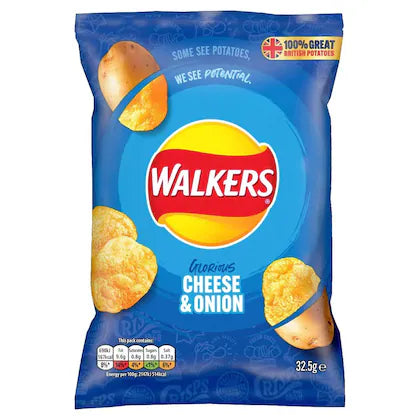 Walkers Cheese & Onion 32.5g