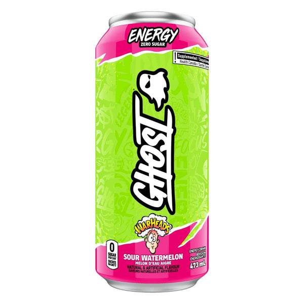Ghost Energy Zero Warheads Sour Watermelon