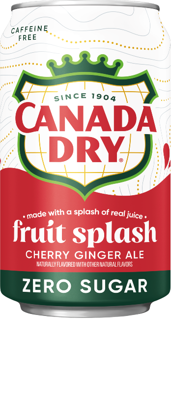 Canada Dry Fruit Splash Zero Sugar 355ml