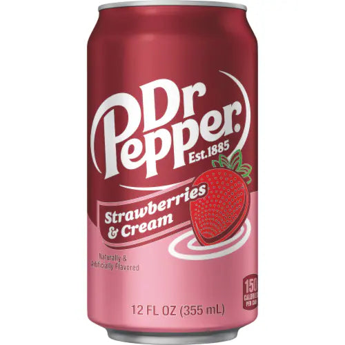 Dr Pepper Strawberry&Cream 350ml