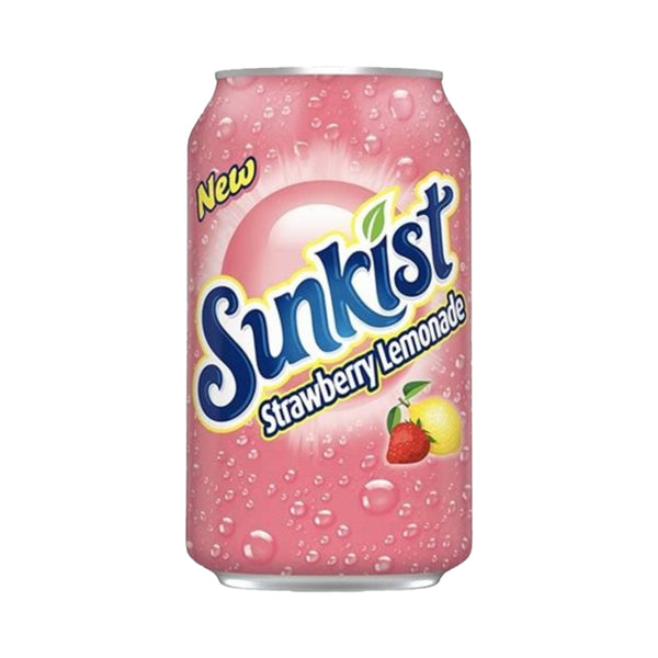 Sunkist Strawberry Lemonade 355ml