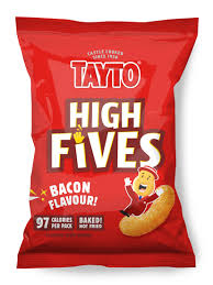 Tayto High Fives Bacon Flavour 25g