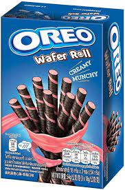 Oreo Wafer Roll Creamy Munchy Strawberry 54g