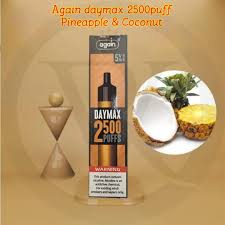 again daymax 2500 bold  pineapple coconut