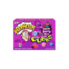 Warheads Sour Berry Mix Cubes 99g