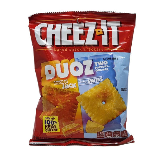 Cheez-It Duoz Cheddar Jack And Baby Swiss