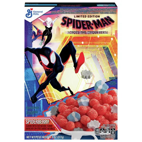 General Mills Spider-Man SpiderBerry Cereal