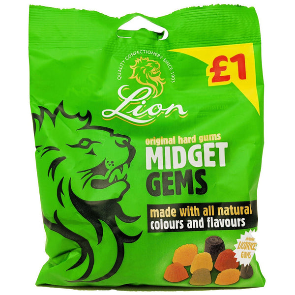 Lion Gummies Original Midget Gems 150g