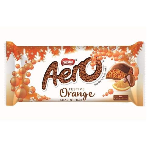 Nestle Aero Festive Orange