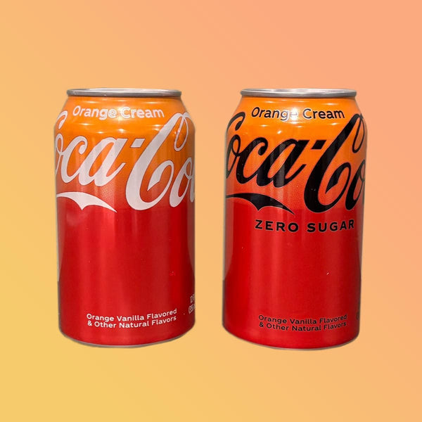 Coca Cola Orange Cream Zero Sugar 355ml