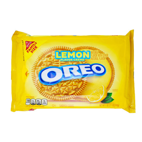 Oreo Lemon Family Size 482g