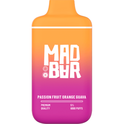 Madbar 6000 Bold Passionfruit Orange Guava