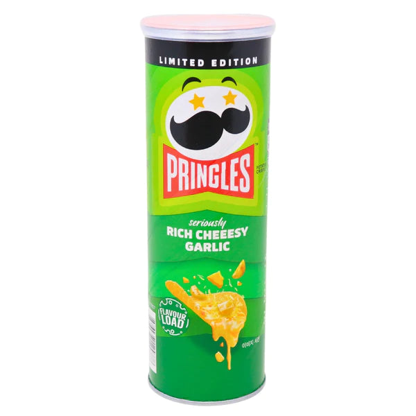 Pringles Rich Cheesy Garlic 102g
