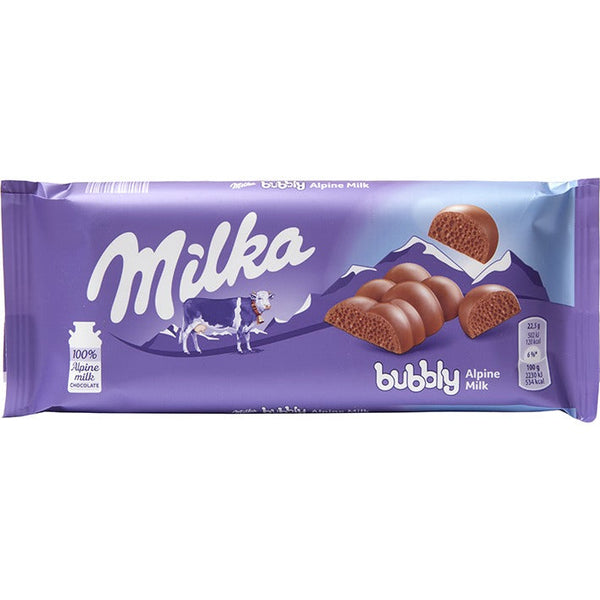 Milka Bubbly Alpine Milk ( 100 g)