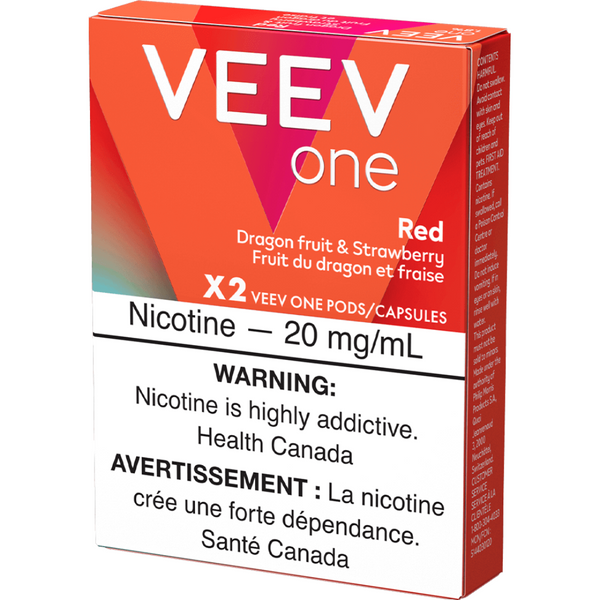 VEEV ONE Red- Dragon Fruit & Strawberry