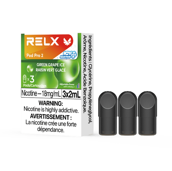 Relx Pod Pro 2 Green Grape Ice