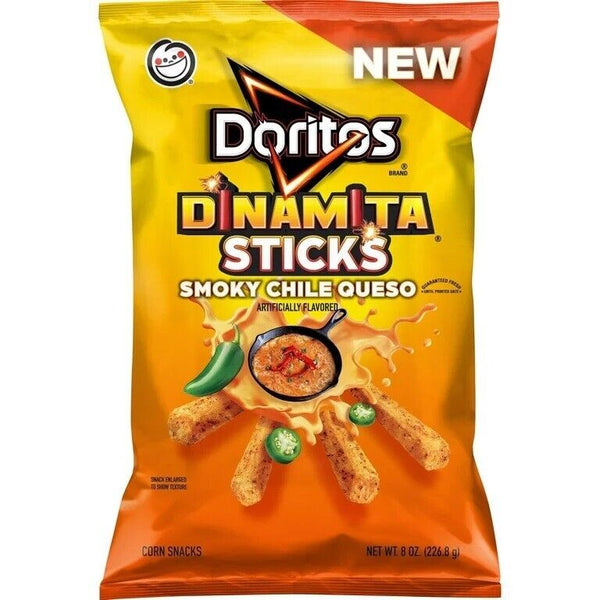 Doritos Dinamite Sticks Smoky Chile Queso