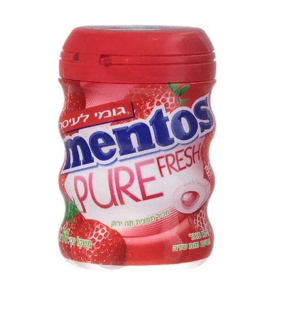 Mentos Pure Strawberry Gum Sugar Free