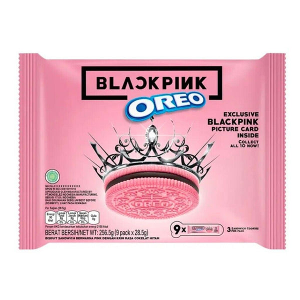 Oreo Blackpink With Cards Family Size 248g