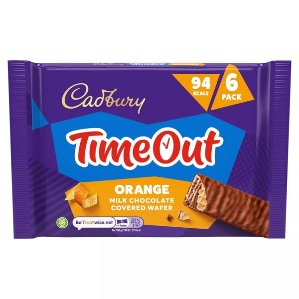 Cadbury TimeOut Orange Milk Chocolate 108g