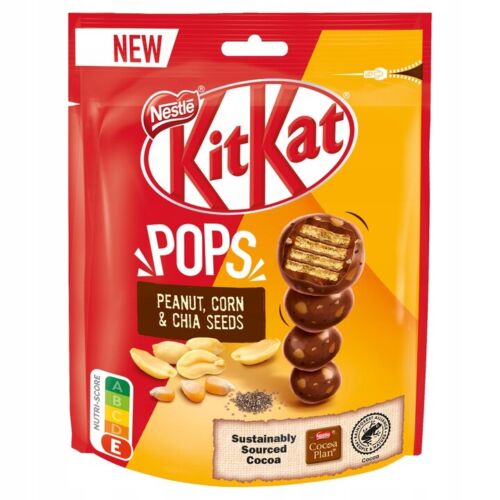 Kitkat Pops Peanut & Corn 110g